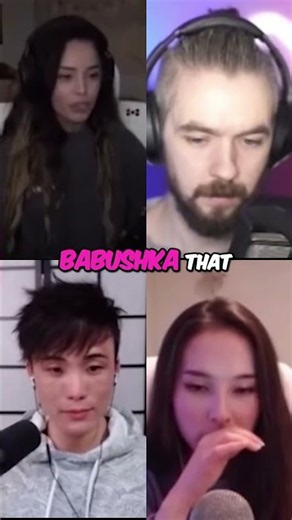 Valkyrae's BABUSHKA Revelation Shocks Among Us Crew! #shorts