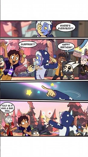 😂The Collector's Surprise Party (The Owl House Comic) #theowlhouse #toh #lumity