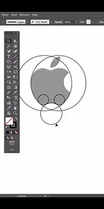 Perfect Apple logo with ellips tool� Soro Graphics #design | Graphics World