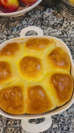 Soft, buttery, golden homemade sweet rolls made by mama #shorts #youtube #youtubeshort #youtuber
