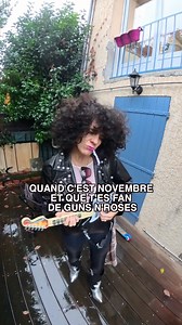 Novembre sous la pluie, ça donne des envies d'écouter Guns n' Roses... | Mélissa et Fred