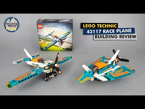 LEGO Technic 42117 Race Plane A & B model detailed building review