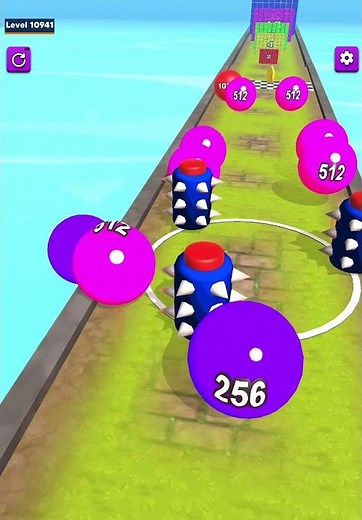 2048 Colors Ball Run 💸🎱❤️ All Levels Gameplay Walkthrough Android, iOS