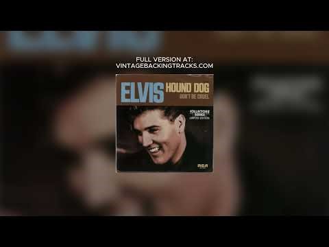 HOUND DOG - ELVIS PRESLEY VERSION | Backing Track Instrumental Karaoke