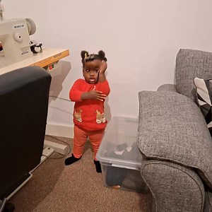 You all say i shouldnt be worried , she will talk. Less watch time on tv. | Madhumbe The Domestic Worker