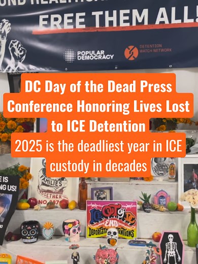 Honoring Lives Lost in ICE Detention Protests