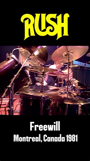 30K views · 1K reactions | RUSH - FREEWILL - LIVE 1981 #RUSH #rocknroll #70smusic #80smusic #alternative #rockmusic #geddylee | Rock Legends | Facebook