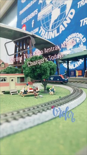 Order The New Kato N Scale Amtrak ALC-12 Charger Locomotives Today At www.TrainWorld.com! #katotrains #nscaletrains #train #toytrain #toytrains #trainworld #trainland #modeltrains #trains #modeltrain #railroad #railroads #trainphotography #trainstation #trains #railway #railfan #trainspotting #tracks | TrainWorld.com