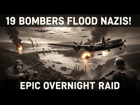 19 Lancaster Bombers, One Epic Mission: Flooding Nazi Germany Overnight