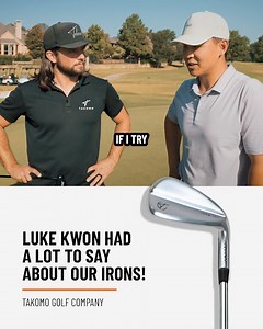 Professional golfer Luke Kwon give his first thoughts on his new Takomo irons. Kwon recently bagged the Takomo 301 MB CB combo set. An iron designed in Finland to balance precision and feel in the short irons with a hair more forgiveness in the long irons. Key takeaways? - Good solid irons - Same quality as other tour-proven products - Drop dead gorgeous. | Takomo Golf Company
