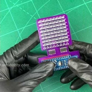 LED matrix Display with Arduino Nano #arduino #led ‪@sritu_hobby‬