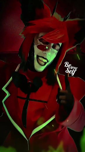 Hazbin Hotel Alastor The Radio Demon Cosplay acting Studio Accantus Hell is forever #alastor