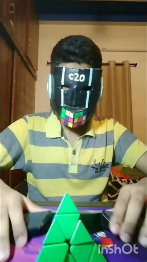 late night solving pyraminx #cubing