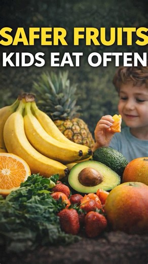 Low-Pesticide Fruits for Kids
