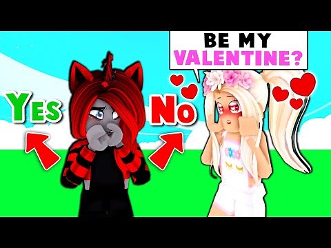 My BEST FRIEND Asked Me To Be Her VALENTINE And I Said.... (Roblox)