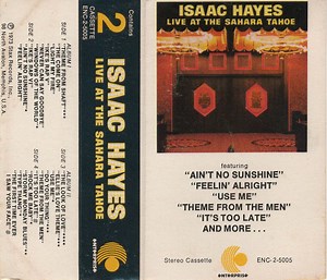 Isaac Hayes - Live At The Sahara Tahoe