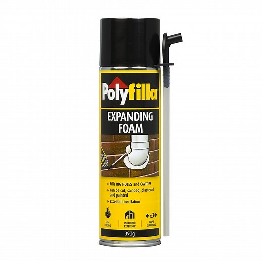 Poly 390g Expanding Foam Aerosol Can - 390g