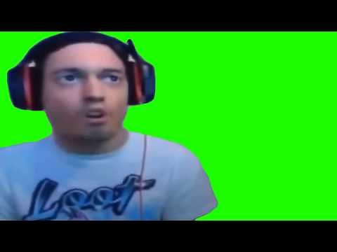 Wizard yensid screaming green screen