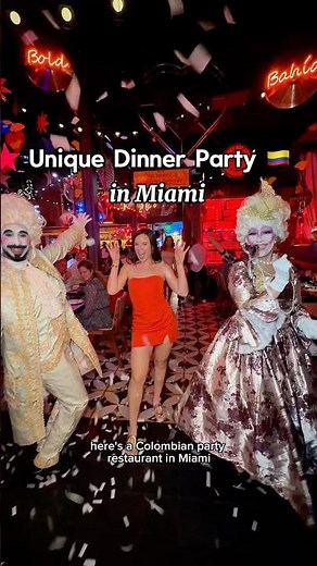 Colombian dinner party restaurant in Miami 📍Andres Carne de Res #colombianfood #miami #steakhouse