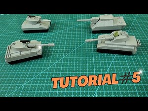 How to build LEGO WWII Micro Tanks (Tutorial #5) - Hellcat, King Tiger (Updated), M10, Jagdpanther