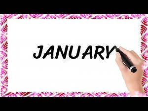 Months Name | January February March April Spelling | Nursery Rhymes | Phonics Songs #monthsname