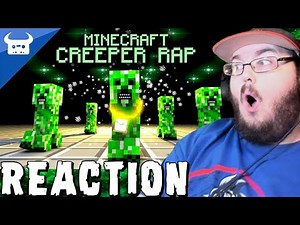 MINECRAFT CREEPER RAP | Dan Bull & Element Animation | ENDING A & B REACTION!!!