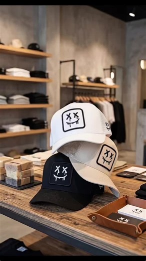 Unisex Cartoon Ghost Face Embroidered Baseball Cap