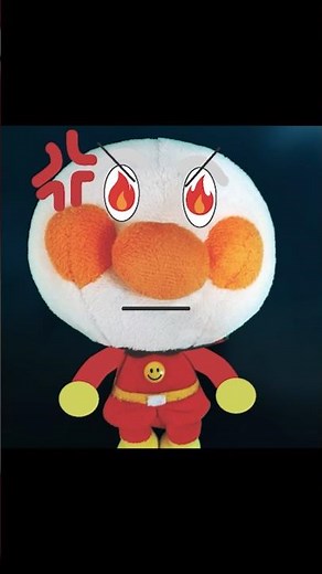 Anpanman battling ghosts in the ghost world