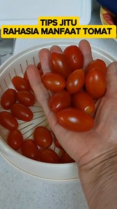 TIPS JITU RAHASIA MANFAAT TOMAT #tips #infosehat #tipsdantricks #kesehatan #sehatalami #reelsfyp | Menu menu sehat untuk diet