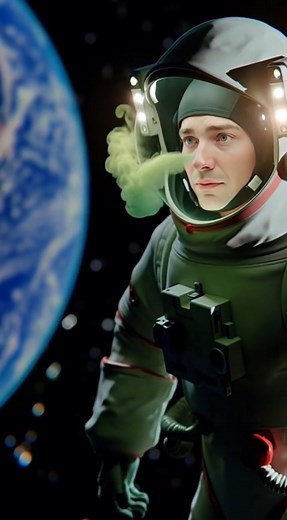 What Really Happens If You Fart in a Space Suit 😬 #short