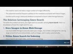The Best Way to Index Data in Azure Blob Storage