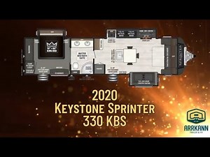 2020 Keystone Sprinter Limited 330 KBS Walkthrough Review