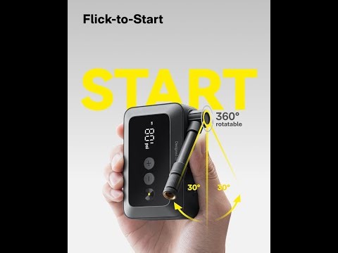 HOTO Mini Bike Tire Pump, 25s Fast Inflate Bicycle Pump with Guage