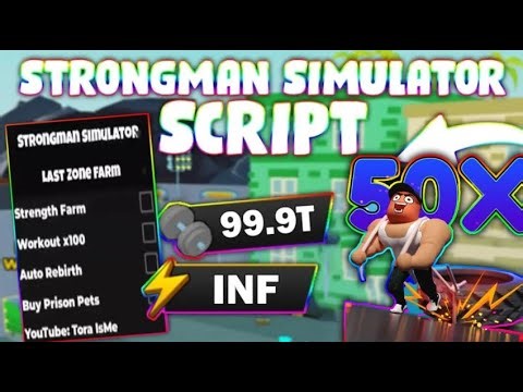 *NEW* Strongman Simulator Script (PASTEBIN 2025) ( FAST AUTOFARM , PETS , AUTO REBIRTH)