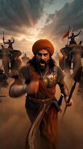 Rajput Bravery at Its Peak 💥 | War Scene That Gives Goosebumps #rajput#ytshorts #war #status