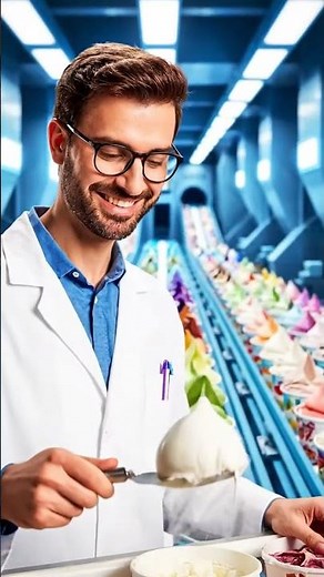 How Ice-Cream Is Made Step by Step Inside an Ice-Cream