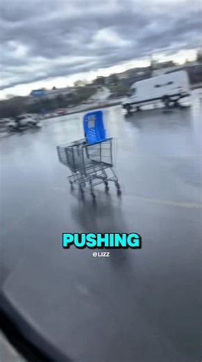 Who's pushing the carts? 😱