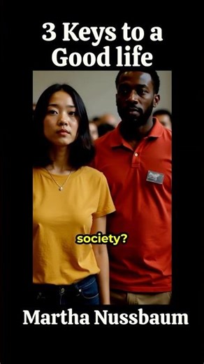 3 Keys to a Good Life | Inspired by Martha Nussbaum