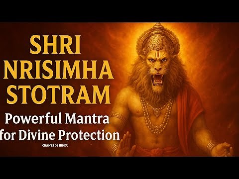 Shri Nrisimha Stotram | Powerful Narasimha Mantra for Protection & Divine Blessings