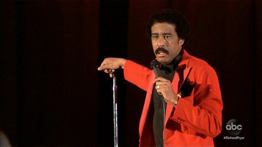 Scarred Richard Pryor returns to film stand-up comedy show: Part 10
