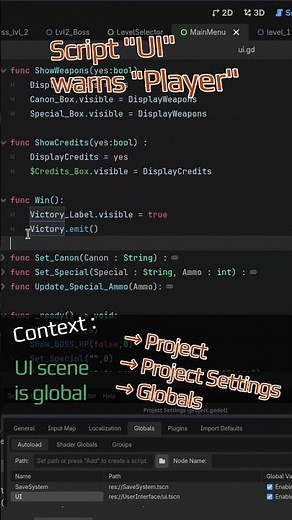 Send Signal ! Send event easily, call a function. 30s tutorial ! #Godot #tuto #gamedev #gdscript