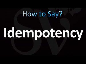 How to Pronounce Idempotency (CORRECTLY!)
