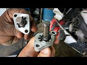 How to change TIMING CHAIN TENSIONER on Motorcycle | Yamaha R15