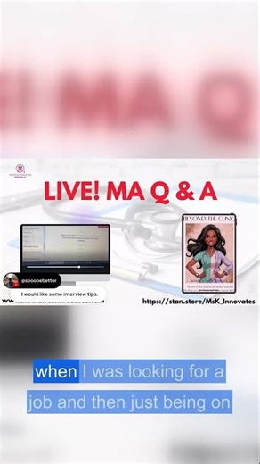 Interview Tip for Medical Assistants