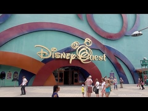 DisneyQuest Complete Walkthrough Tour Downtown Disney Walt Disney World