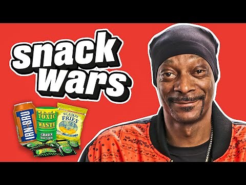 Snoop Dogg Rates British And American Food | Snack Wars