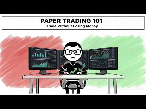 How I Practiced Trading for 30 Days Without Losing $1 (Paper Trading Test)