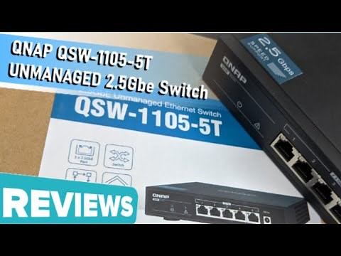 QNAP QSW-1105-5T 2.5Gbe Switch Hardware Review