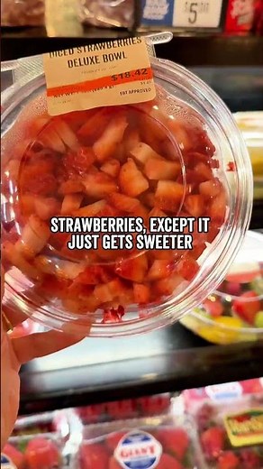 Oh look it's strawberry season!