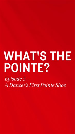 El viaje hacia sus primeras zapatillas de punta